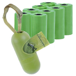 Smart Choice Biodegradable Dog Waste Poop Bags & Dispenser Eco-Friendly pets tiny