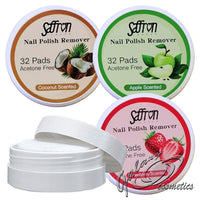 Saffron Scented Nail Varnish Remover Pads 32 Wipes Acetone Free galaxy nail care nail polish nails remover