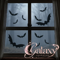 Bat Window Stickers, Self Adhesive