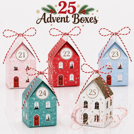 Christmas Advent Calendar Gift Boxes 25 Make & Fill Your Own Kit Default Title Christmas seasonal