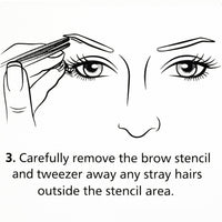 W7 Brow Master Eyebrow Stencil Kit brows Eyes makeup