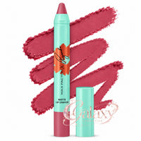 Max Factor X Priyanka Chopra Matte Lip Crayon Moisturising Long-Lasting Lipstick Hibiscus Flower 003 Lips makeup