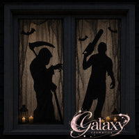 Window Silhouettes 2 Pack Horror Decorations