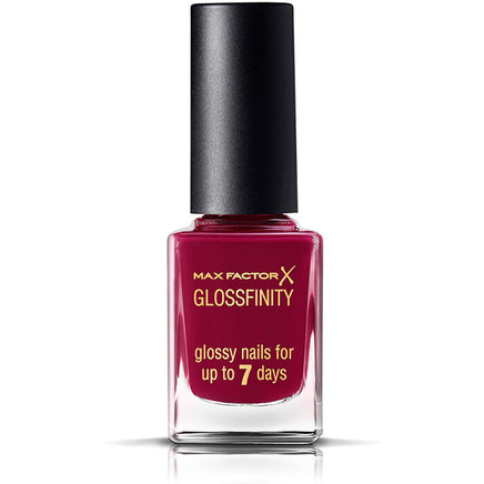Max Factor Glossfinity Nail Polish Burgundy Crush 155 makeup Nails
