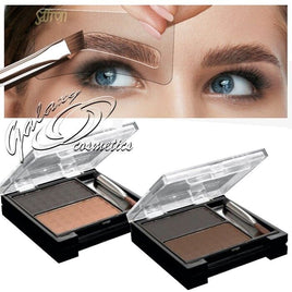 Saffron Eyebrow Kit with Stencils - Easy Brows Grooming Definition brows eyes galaxy makeup