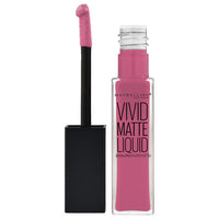 Maybelline Vivid Matte Lipstick Liquid Lip Colour Twisted Tulip 12 Lips makeup