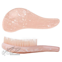 Anti-Static Hair Comb Brush Marbled Handle Detangling Shower Hairbrush hair Hair Accessories hair care hair styling