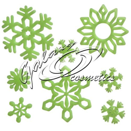16x Christmas Glow in the Dark Snowflakes, Home and Garden Decorations Christmas seasonal tiny