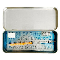 A* Stationery School Math Set in a Tin, Kids Geometry Box kids tiny