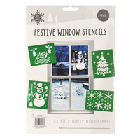 Festive Snow Spray / Stencils Christmas decoration Snow stencils Christmas other xmas decor seasonal tiny xmas decor