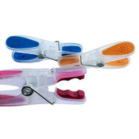 24Pc (2x12) PRIMA Clothes Pegs Laundry Plastic Clips Strong Durable Rubber Grip home Home & Garden tiny