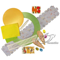 Peter Rabbit Easter Bonnet Set Make You Own and Decorate Kit Easter Party Shop seasonal tiny