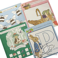 Peter Rabbit Finger Paint Activity Set Messy Play Colouring Art Craft 18+ month Easter kids seasonal tiny