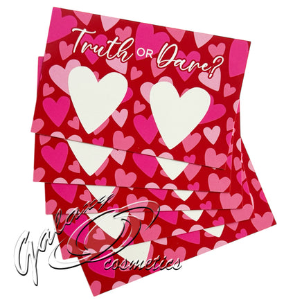 Truth Or Dare Game Valentines Day Romantic Funny Game hearts seasonal tiny
