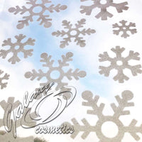 10 Flocked Snowflakes Reusable Static Cling Window Stickers Christmas Decoration Christmas other xmas decor seasonal tiny xmas decor