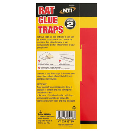 NTI Extra Strength Rat Traps 2 Pack home