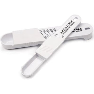 Prima Adjustable Sliding Measuring Spoon Set, Baking Scoops with scale home tiny