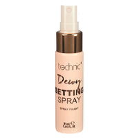 Technic Setting Spray Long Lasting Fixing Make-Up Fixer Face Mist Dewy Setting Spray face galaxy makeup set setting