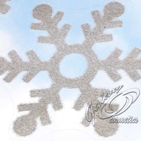 10 Flocked Snowflakes Reusable Static Cling Window Stickers Christmas Decoration Christmas other xmas decor seasonal tiny xmas decor