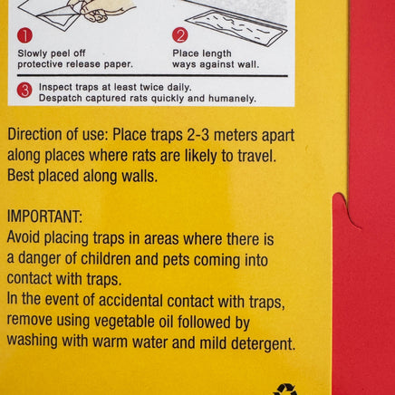 NTI Extra Strength Rat Traps 2 Pack home