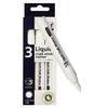 3 X White Liquid Chalk Marker Pen Write On Windows Christmas decoration Wipeable Christmas kids seasonal tiny