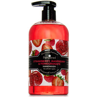 Pampered Luxury Hand Wash Delicious Smell 500ml Strawberry, Raspberry & Pomegranate hand foot skin