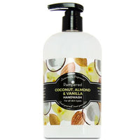 Pampered Luxury Hand Wash Delicious Smell 500ml Coconut, Almond & Vanilla hand foot skin
