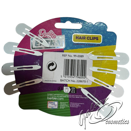 Barbie Snap Hair Clips Set for Girls 8 pcs kids tiny