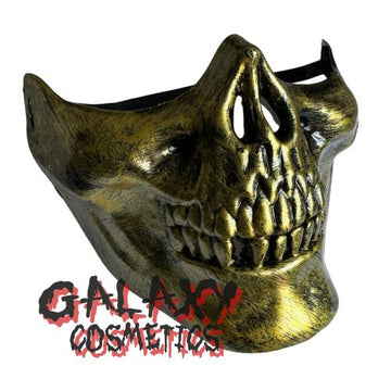 Murder Motel Half Skull Halloween Mask, Costume - One size halloween seasonal tiny