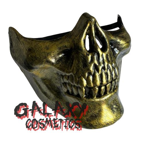 Murder Motel Half Skull Halloween Mask, Costume - One size halloween seasonal tiny