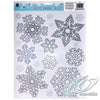 20x Glitter Snowflakes Reusable Static Cling Window Sticker Christmas Decoration Christmas other xmas decor seasonal tiny xmas decor