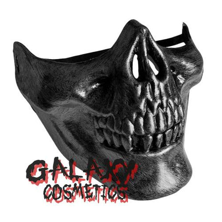 Murder Motel Half Skull Halloween Mask, Costume - One size halloween seasonal tiny