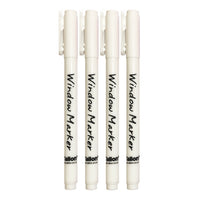 Set Of 4 Artbox Window Markers Board Ink / Liquid Chalk Pens Wipeable 4 x white Christmas kids seasonal tiny