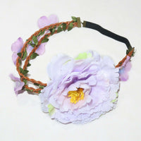 Flower Headband Head Garland Hair Band Crown Elastic Wreath Festival Boho Hippy Clothes, Shoes & Accessories:Women:Women's Accessories:Hair Accessories galaxy garlands party
