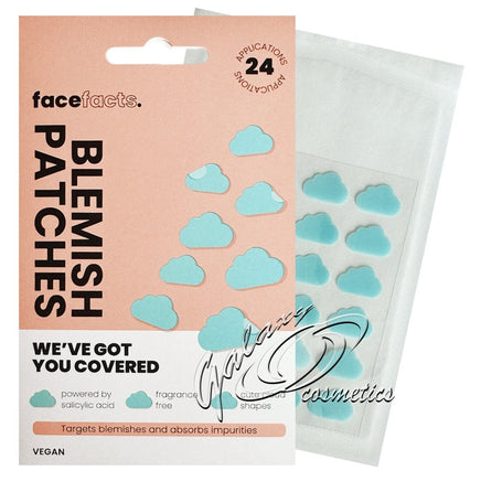 Face Facts Blemish Patches Spot Pimple Acne Sticker Shapes Cute Clouds blemish face care galaxy skin