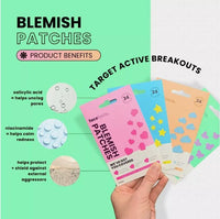 Face Facts Blemish Patches Spot Pimple Acne Sticker Shapes blemish face care galaxy skin