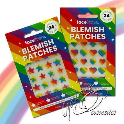 Face Facts Rainbow Blemish Patches Spot Pimple Acne Stickers blemish face care galaxy skin