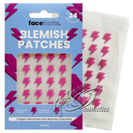 Face Facts Blemish Patches Spot Pimple Acne Sticker Shapes Lightning Bolt blemish face care galaxy skin