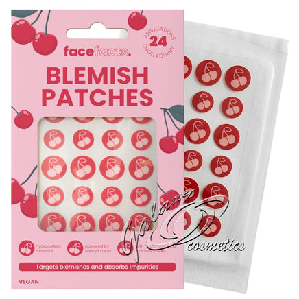 Face Facts Blemish Patches Spot Pimple Acne Sticker Shapes Sweet Cherries blemish face care galaxy skin