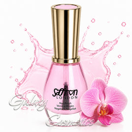 Saffron Clear Pink Nail Polish - Hardener #57 makeup Nails