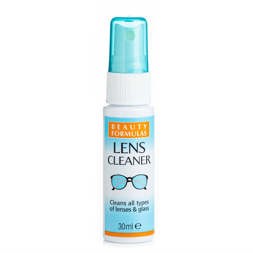 Beauty Formulas Lens Cleaner Solution Spray / Cleaning Wipes Non-Smear Lens Cleaner - 30ml face care skin