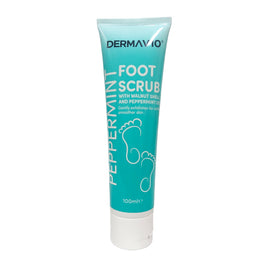 Derma V10 Peppermint Foot Scrub Exfoliates for softer & smoother Skin 100ml Derma V10 foot galaxy hand foot other foot skin