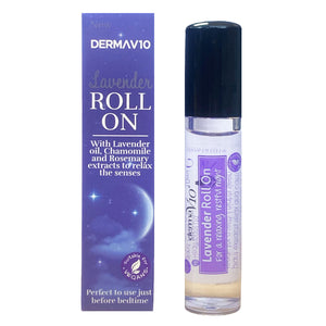 Derma V10 Lavender Oil Extracts Before Bedtime Relaxing restful night Sleep Aid Roll on 10ml galaxy headache health other headache