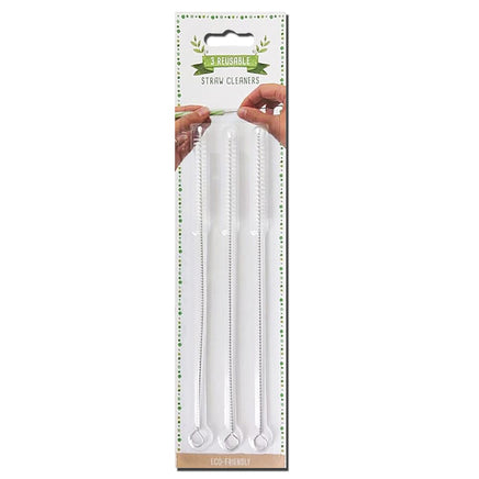 Reusable Straw Cleaning Mini Brushes, Pack Of 3 party tiny
