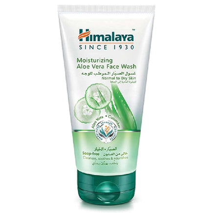 Himalaya Herbals ALL Natural Face Wash 150ml Moisturizing - Aloe Vera, Cucumber face care face wash galaxy skin