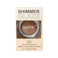 Technic Shimmer Glaze Cream Eyeshadow Pot Metallic Finish Besotted - brown eyes eyeshadow galaxy makeup