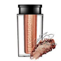 Revolution Crushed Pearl Pigments Eyeshadows Double the Fun - bronze eyes eyeshadow galaxy makeup