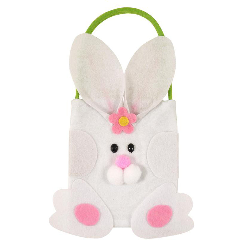 Easter Felt Bag Kids Egg Treasure Hunt Party Treats Filler Easter Bunny Easter seasonal tiny