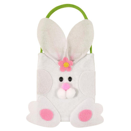 Easter Felt Bag Kids Egg Treasure Hunt Party Treats Filler Easter Bunny Easter seasonal tiny