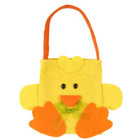 Easter Felt Bag Kids Egg Treasure Hunt Party Treats Filler Easter Chick Easter seasonal tiny